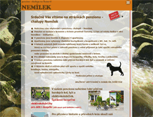 Tablet Screenshot of penzion-nemilek.cz